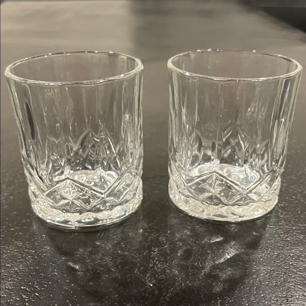 Maker’s Mark 46 set of 2 Clear Glass Tumblers